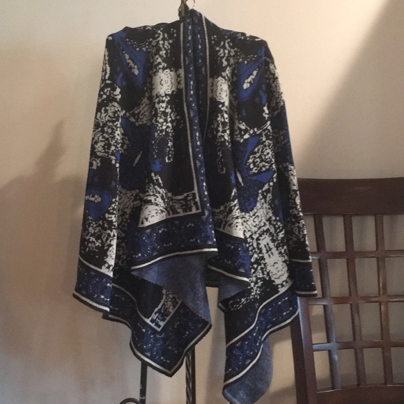 Jealous Tomato Sweaters - Blue and Black Sweater
